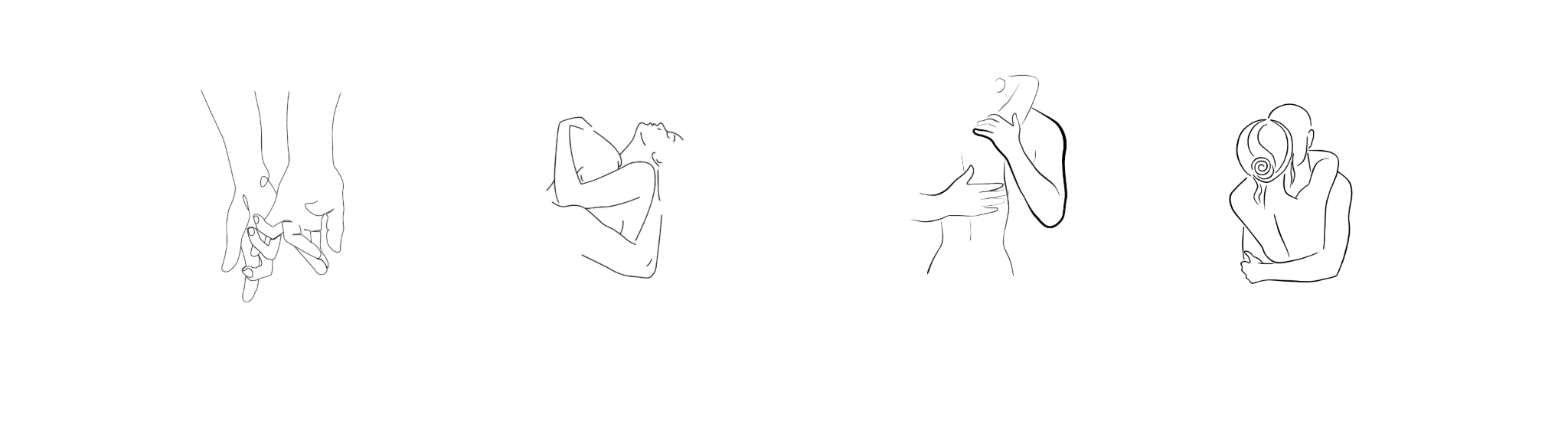 couples enlacés